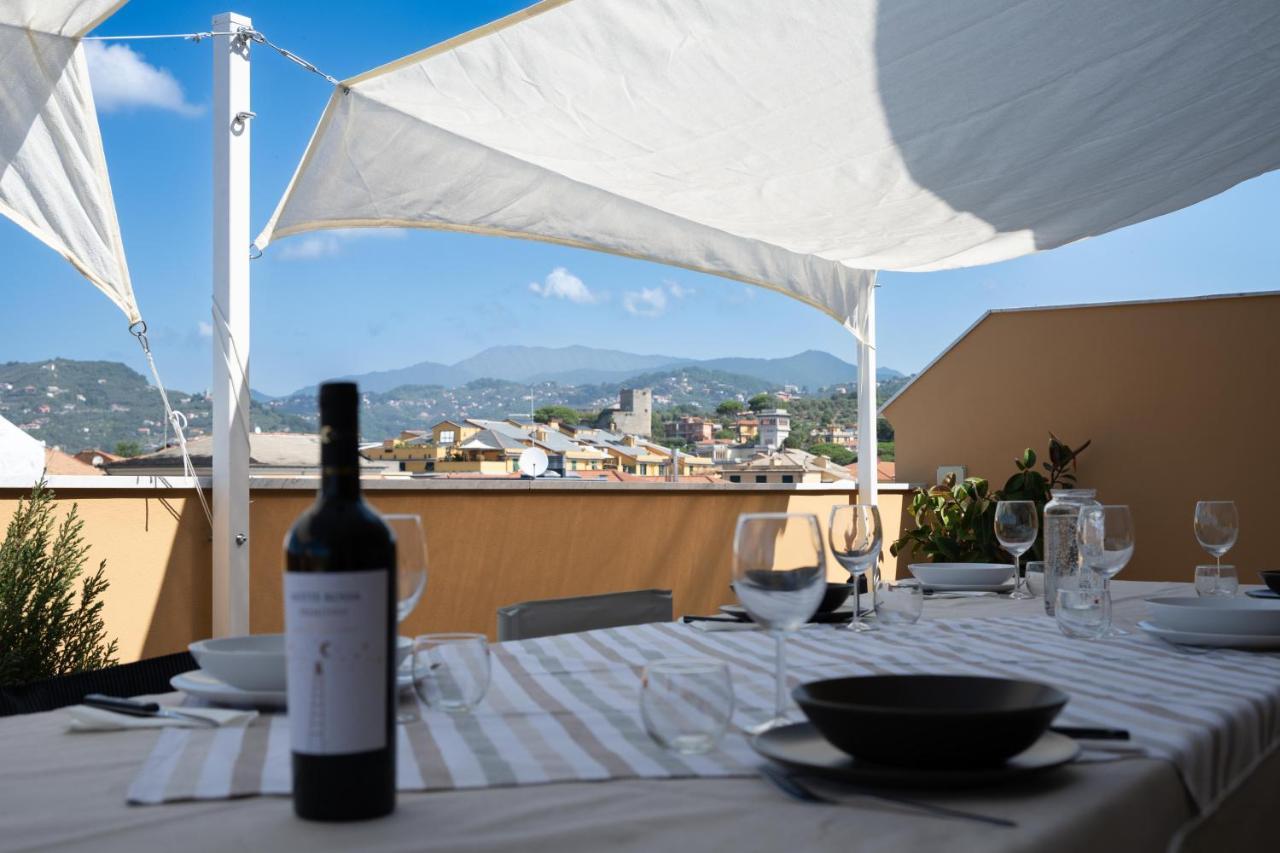 La Terrazza Di Киавари Екстериор снимка